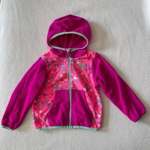 The North Face Girls Fleece Zip Up Sweater